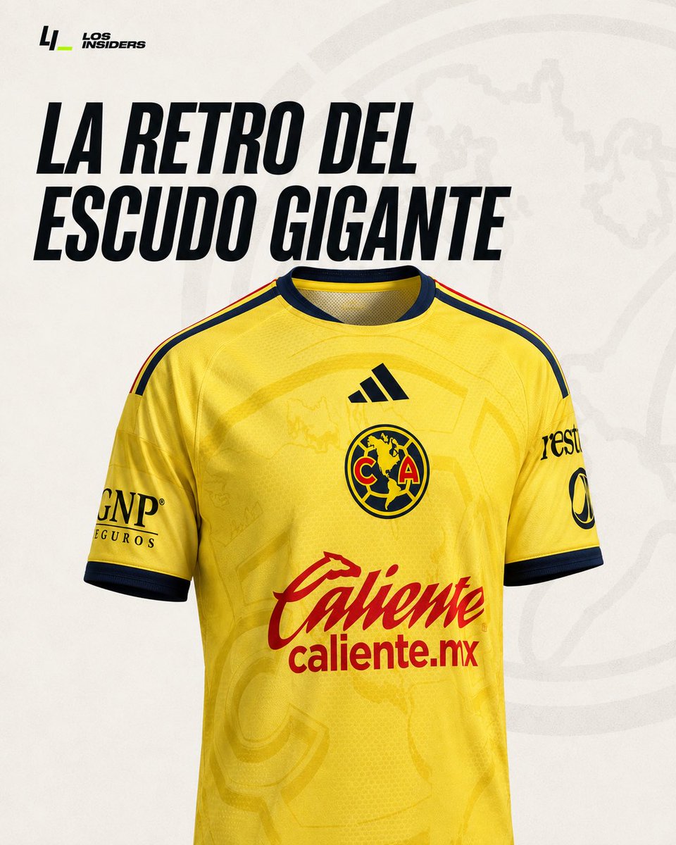 Los_Insiders's tweet photo. Club América / HOME 26/27 https://t.co/znDwoI2Gf2