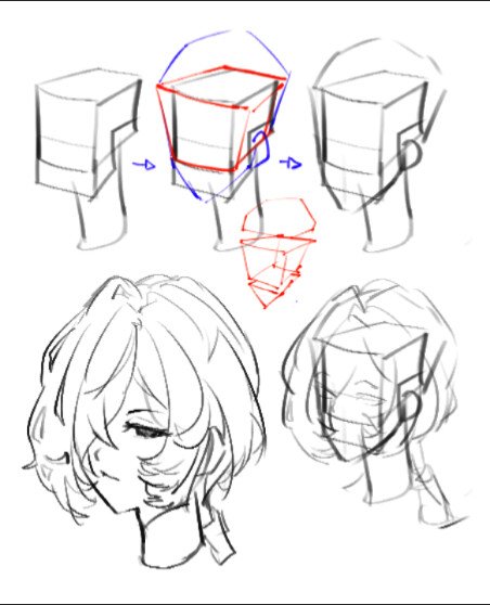 mk8h_art's tweet photo. is the way i do head guidelines weird?😭🌹 https://t.co/COtBCbqkb4