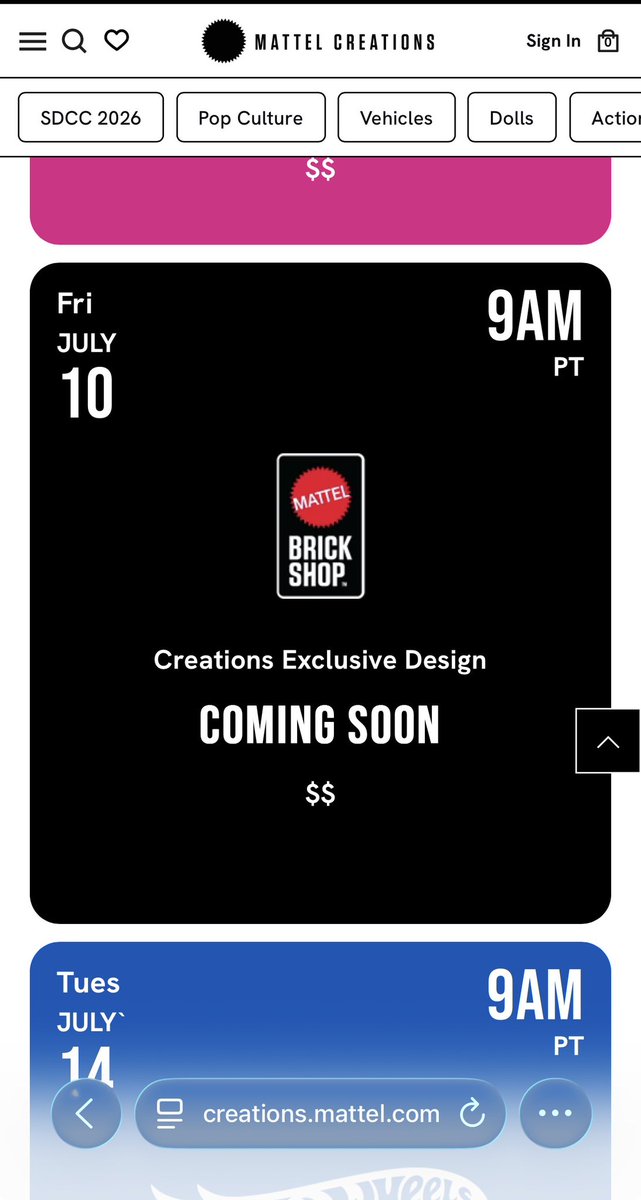 barraza_troy's tweet photo. @DiecastHype Is this the drop date for the new brick shop items showed earlier this year? https://t.co/Rqgxwz87jQ