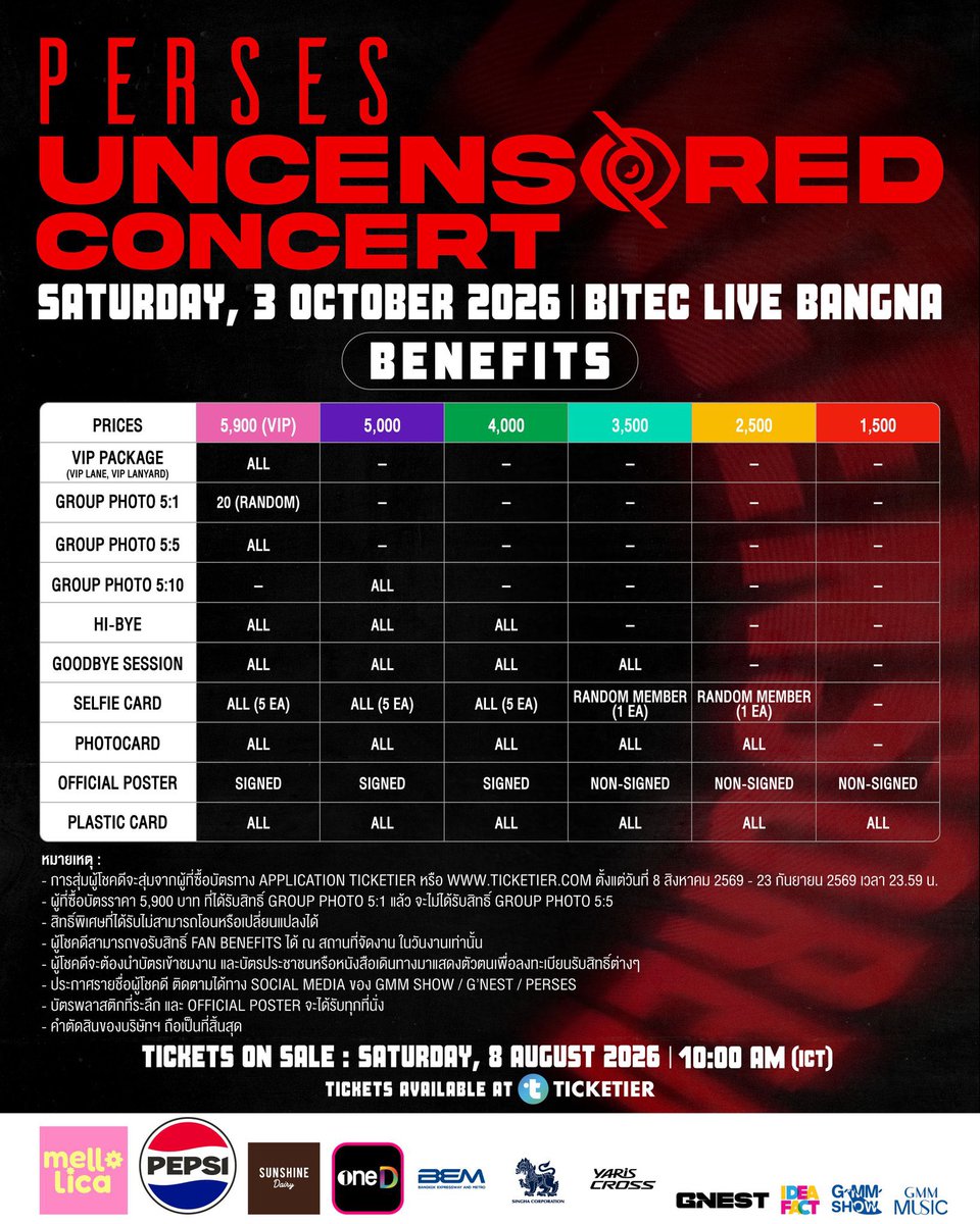 byacver2's tweet photo. #รับกดบัตร งาน #PERSES_UNCENSORED

กดหน้าเคาน์เตอร์และเว็บ✨
กดไม่ได้คืนเงินเต็มทุกจำนวน❗️
มีทีมงานช่วยกด  
สอบถามเพิ่มเติมได้เลยน้ายินดีให้บริการค้า🙏🏻☺️
#รับกดบัตรคอน
#PERSES_TH
#GNEST
#IdeaFact https://t.co/PqT99jsi71