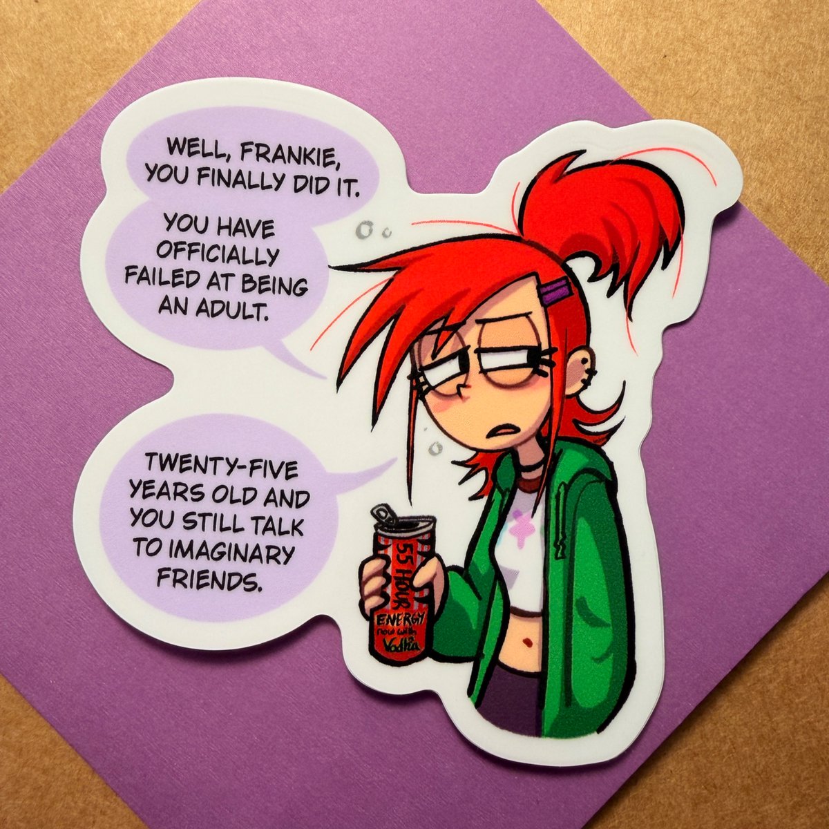 Amazynglyme's tweet photo. my shop is on instagram under cartoonteluvision (and so am I under amazynglyme). I’m so close to opening my art print and sticker shop! Come follow me there and hang out (Link in reply). https://t.co/gHo3nS2r4k