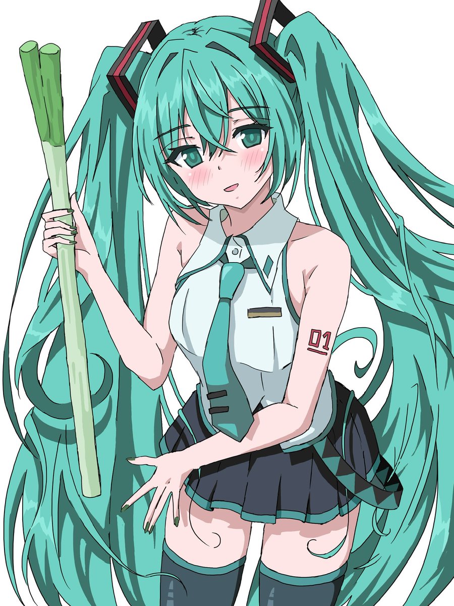 amanotti_01's tweet photo. ネギダヨー　#初音ミク https://t.co/HcKApOSu7x
