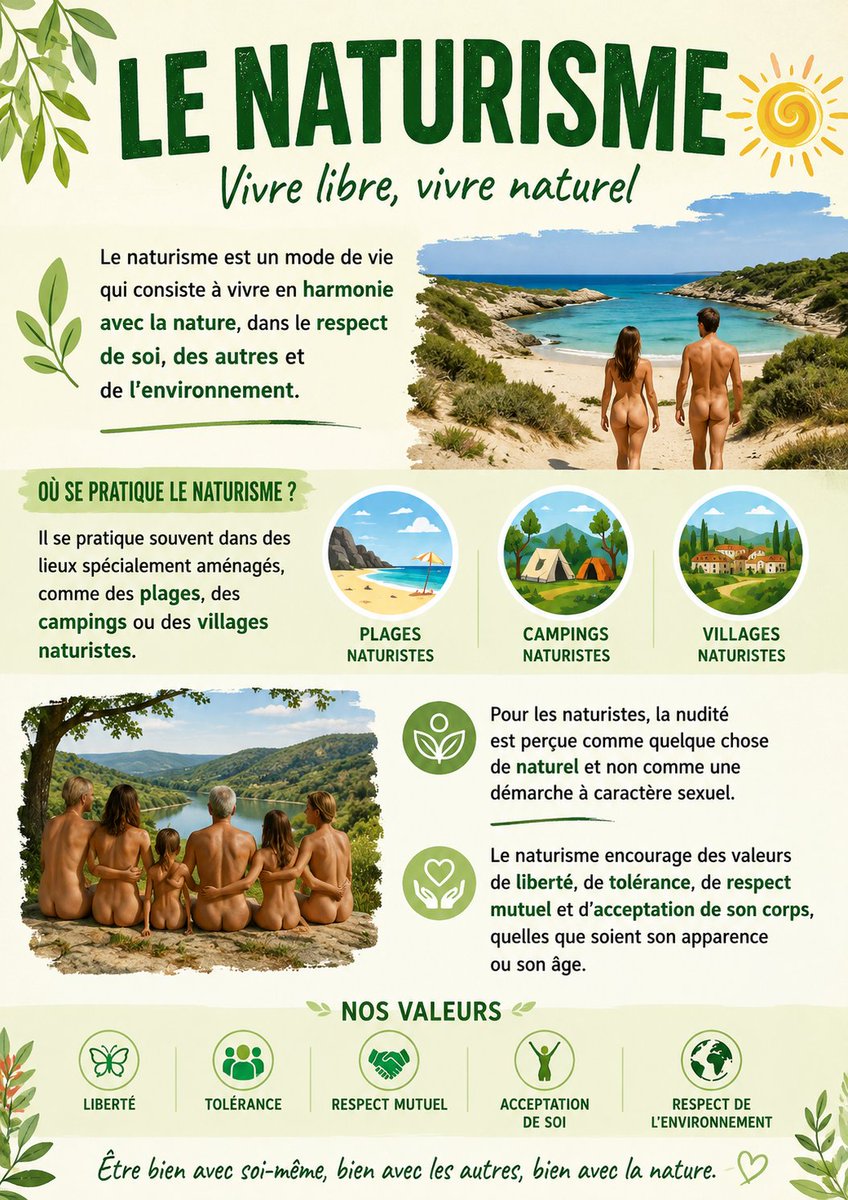 objectifnaturis's tweet photo. #Naturisme #Nature #Liberté #Respect #Tolérance #BienÊtre #CorpsPositif #AcceptationDeSoi #RespectDeLaNature #VivreNaturel #NuditéNaturelle #Lifestyle #France #PlageNaturiste #Environnement https://t.co/gpccDOYMJT