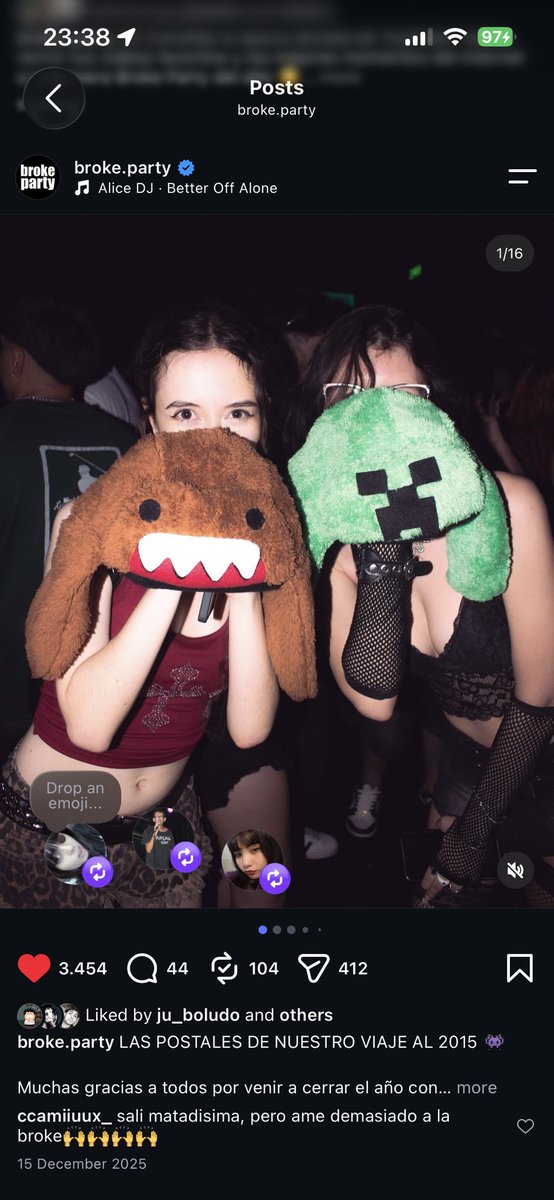 bqdtiming's tweet photo. emo fan de paramore se acuerda que puede hacer una fiesta temática friki justo dsp de que la broke party haya llenado 3 nicetos pasando musica friki al hilo ahhh y la broke es la que se copió no? las fechas hablan por si solas https://t.co/ldPFoD6wrk