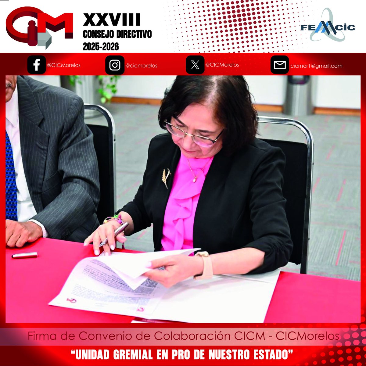 CICMorelos's tweet photo. Fortaleciendo la ingeniería civil a través de la colaboración.

El Colegio de Ingenieros Civiles del Estado de Morelos A.C. y el Colegio de Ingenieros Civiles de México refrendan su compromiso con el desarrollo de la profesión mediante la firma de un convenio de colaboración. https://t.co/YPNKOio0Ol