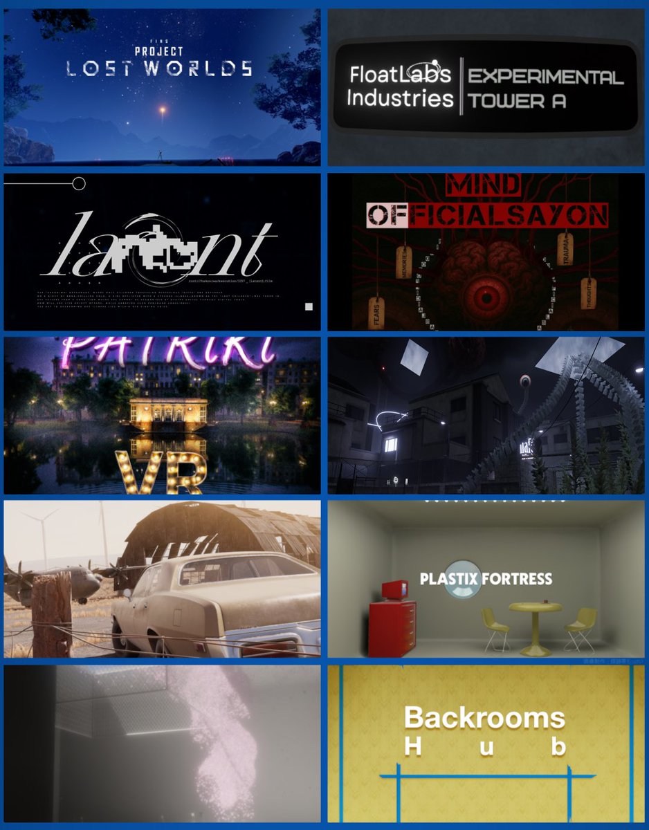 mokkei_VE's tweet photo. 2026年上半期に公開されたVRChatワールドの個人的ベスト10

1位『Project Lost Worlds』
2位『Venture into the (Un)known』※
3位『Project ［ latent ］ ⁄⁄ archive_』
4位『Mind Of OfficialSayon』
5位『Patriki VR』

以下に続く↓ https://t.co/Zs9LWyq1Ij