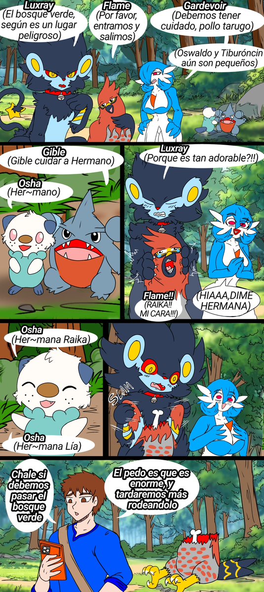 DanielMejia098's tweet photo. Gardevoir y su entrenador en LATAM #62
Modo historia
Llegada al bosque verde https://t.co/FtXaDFKE9i