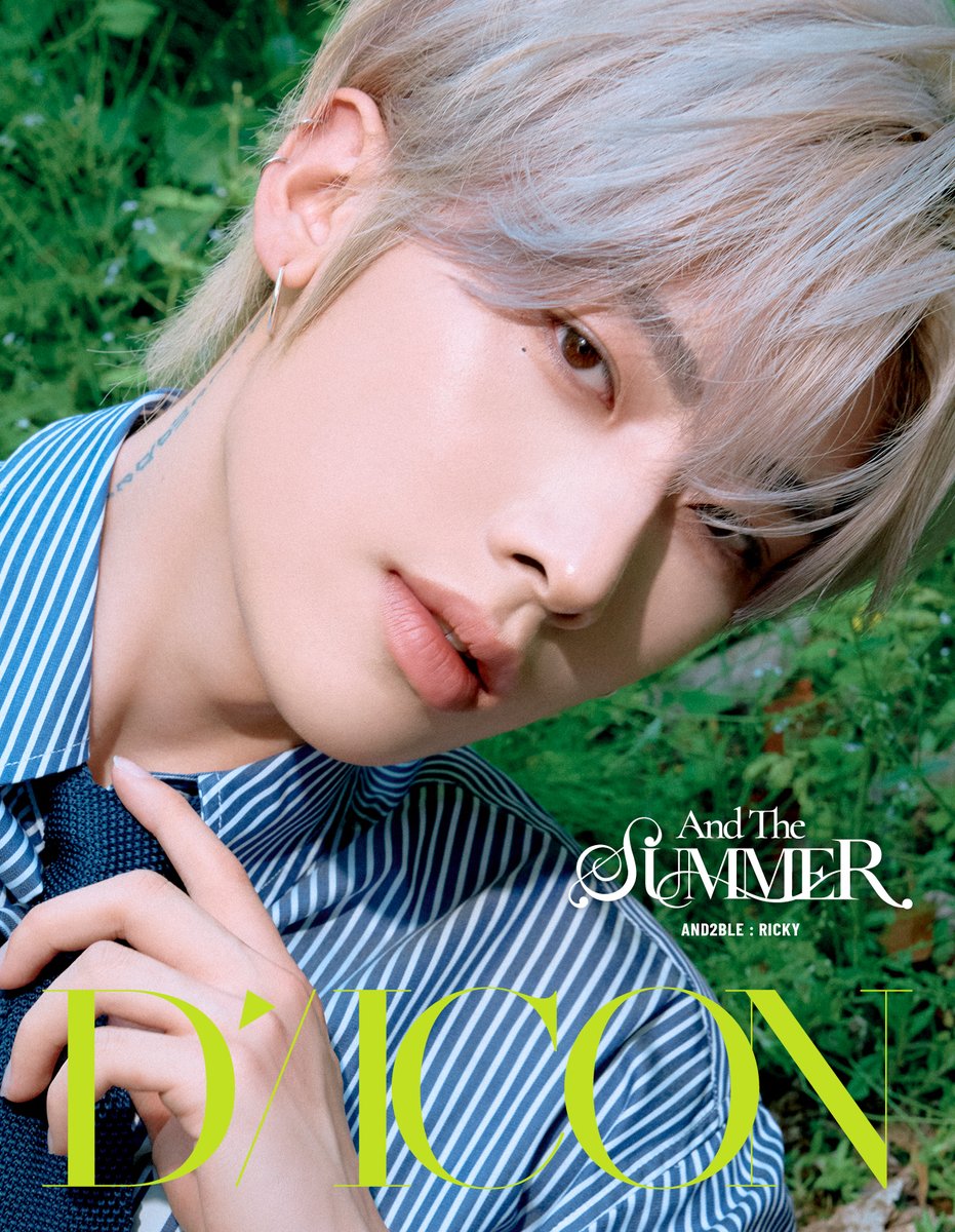 Dicon_korea's tweet photo. [D커버 : 앤더블] "리키의 여름은, 리키리키해"

🔗https://t.co/uqSMVlNFRI

🗓️2026.07.10(14:00) - 2026.07.19(23:59)(KST)

#AND2BLE #앤더블 @AND2BLE
#리키 #RICKY
#디아이콘 #디스패치 #DICON #DISPATCH #DPARTMENT https://t.co/A2FF1nEytj