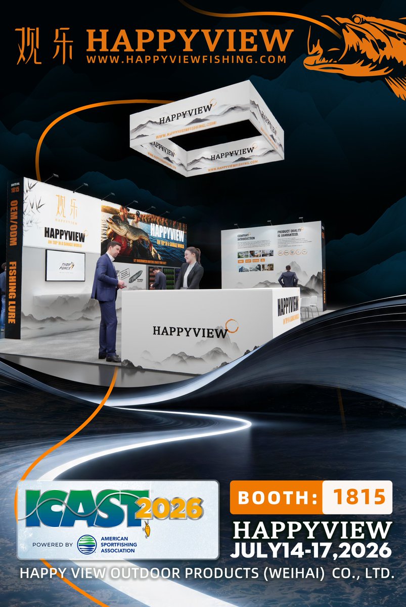 LureKing330's tweet photo. Bringing our full range of new products to meet you at ICAST 2026#fishing #lure #bait #thorforce #happyview #BassFishingTips #artes #Lure #ICAST https://t.co/SGXWaMbWzG