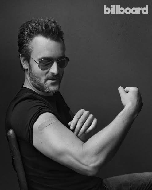 EarthtoTami's tweet photo. “The vaccine is a godsend… get it so we can get back to live music and normal life. It’s the ticket back to the road.” 

- Eric Church, representative of his 2021 Billboard cover story, PSAs with Darius Rucker/Ashley McBryde, and public crusade urging fans to vaccinate for concerts to resume

Eric is a Grammy-winning country superstar and touring machine with zero medical, scientific, epidemiological, or public health qualifications. 

His expertise is in songwriting, performing, and selling out arenas - no clinical training or data analysis background to lecture fans on personal health risks.

In 2021, Church went full activist: Billboard cover getting jabbed on camera, Ad Council PSAs, and repeated calls linking vaccination to the return of live shows. 

He used his massive blue-collar fanbase to normalize pressure and shame hesitancy, framing the shot as the price of admission to “normal” country music life.

This multimillionaire road warrior with private medical access and the ability to pivot to virtual/streamed content demanded everyday working fans (truckers, farmers, service workers in his audience) roll up their sleeves or stay home - while he profited from the post-vaccine tour boom. 

His “get vaxxed or no concerts” stance helped fuel the broader coercion that divided communities and cost jobs, all from a position of zero personal downside.

A country outlaw with no medical degree turning “free birds” into “jabbed birds” - because nothing screams authentic Americana like holding concerts hostage until the unvaccinated comply.