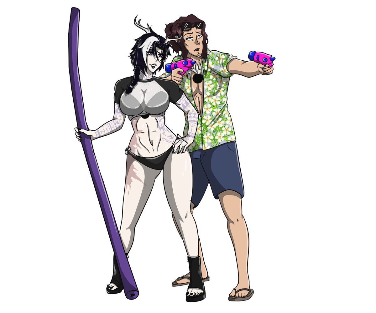 Ace_Kitten's tweet photo. "You seem a bit distracted my dear Primera~"
"Shut it..."
--
Akeelah & Starrk join #BleachTYWW ! #TeamHuecoMundo
#BLEACH #bleachoc #ocxcanon #coyotestarrk #starrk https://t.co/JTvr7BsfZU