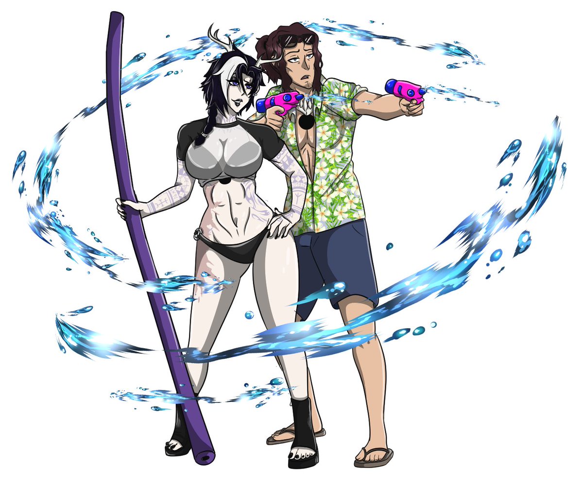 Ace_Kitten's tweet photo. "You seem a bit distracted my dear Primera~"
"Shut it..."
--
Akeelah & Starrk join #BleachTYWW ! #TeamHuecoMundo
#BLEACH #bleachoc #ocxcanon #coyotestarrk #starrk https://t.co/JTvr7BsfZU