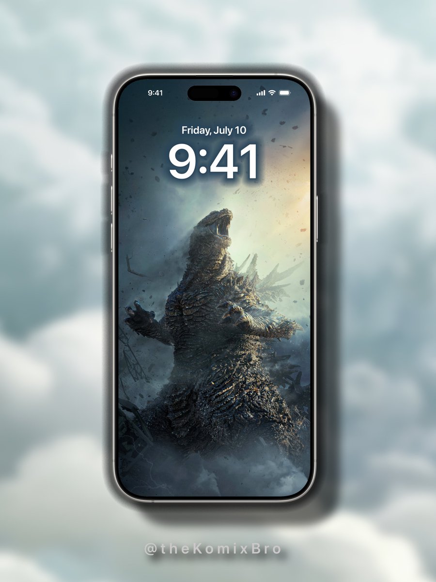 theKomixBro's tweet photo. Godzilla Minus Zero
4K WALLPAPER
#Godzilla | ©2026 Toho