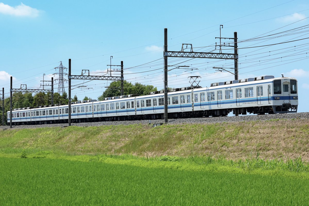 Tkp_95's tweet photo. 2026/07/10
臨回5681レ 廃車回送
東武8000系 8171F https://t.co/4p6bDFkVLT