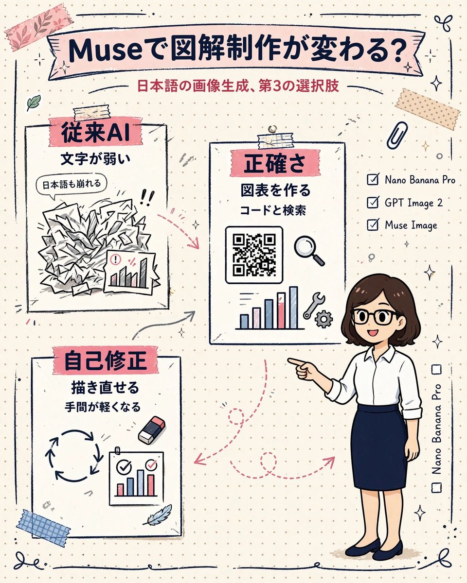 Muse Japanese Infographic
