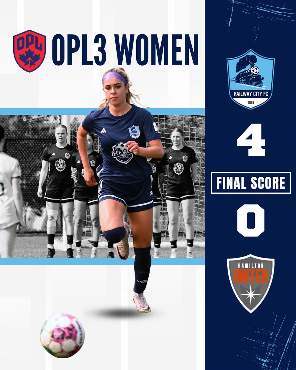 RailwayCityFC's tweet photo. Railway City FC OPL3 men &amp; women win big on the road @OntarioPLSoccer https://t.co/J3mU3aAcxt
