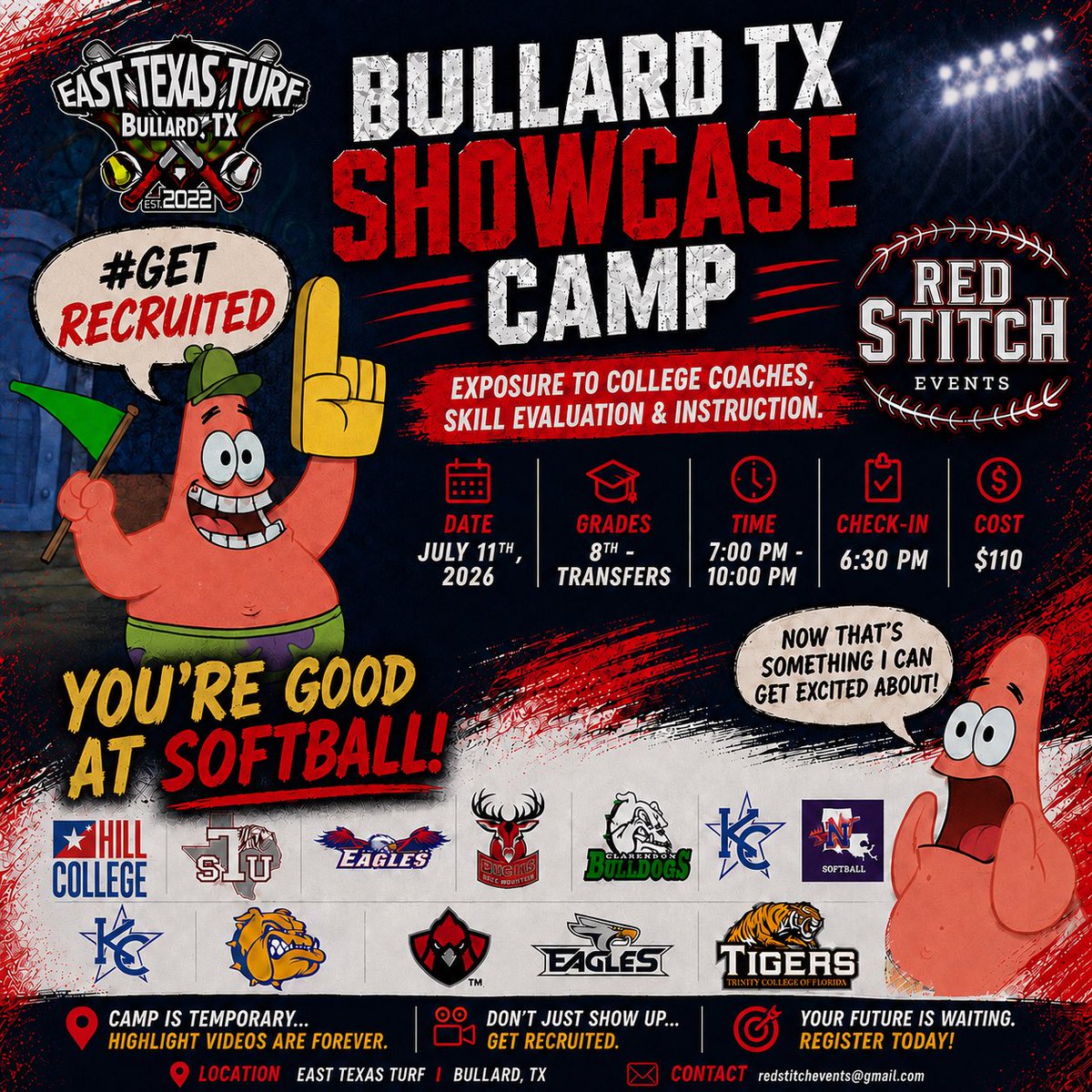 RedStitchEvents's tweet photo. Even Patrick is excited about this weekend https://t.co/Rq108R1Ipp