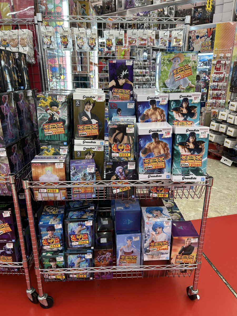プライズフィギュア特価増量中‼️ お得にお買い物できるチャンスです