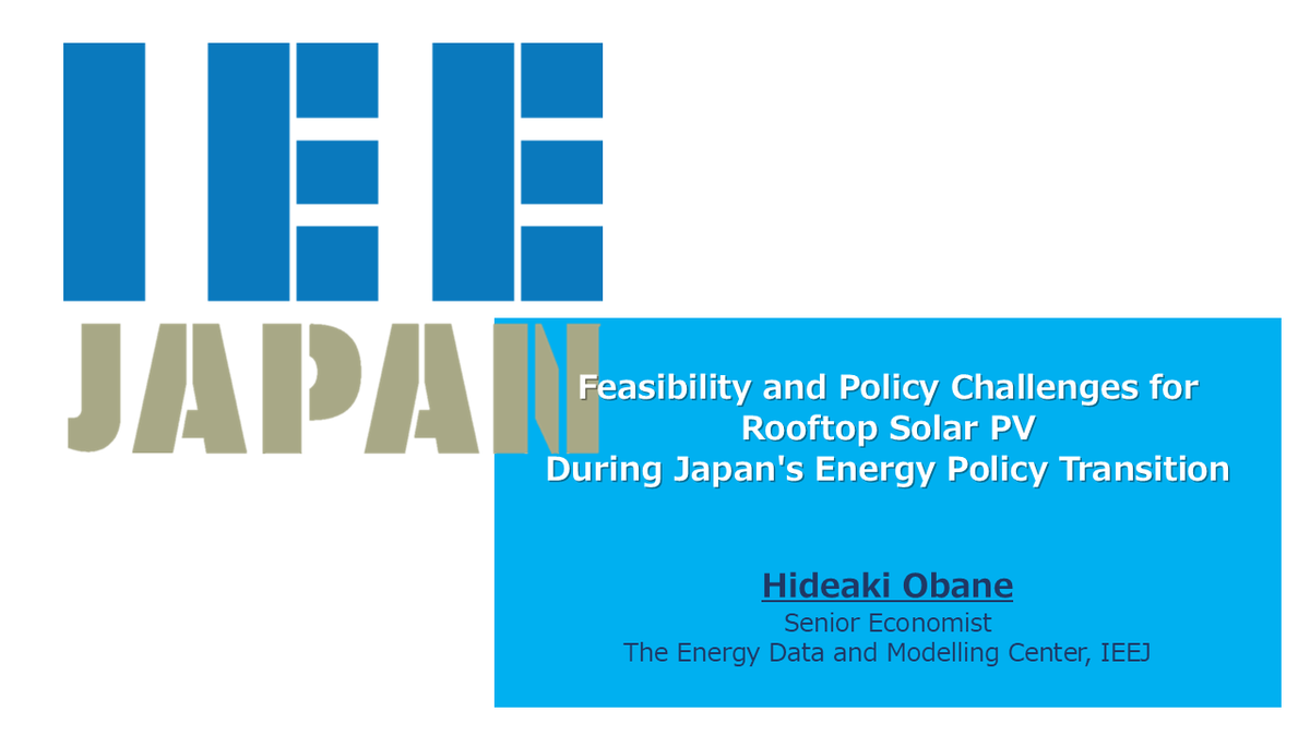 Japan has experienced rapid growth in solar photovoltaic (PV