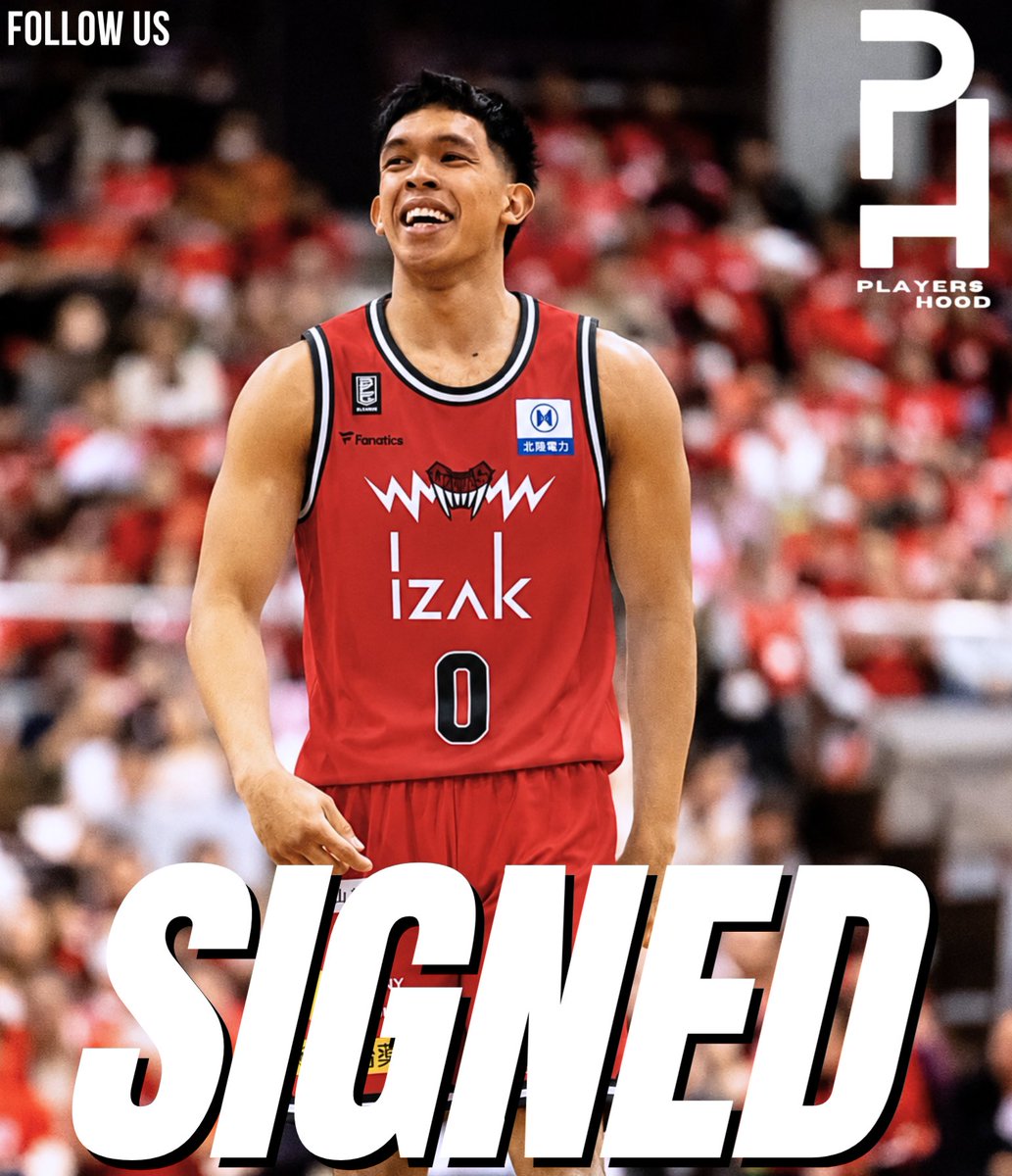 PLAYERSHOOD's tweet photo. Breaking......
Thirdy Ravena is back in the Japan Bleague!

Congrats lodi Thirdy Crisologo Ravena ! Welcome back!
#Bleague #ThirdyRavena #Basketball #Gilas #Sports https://t.co/48a4kdBJsz