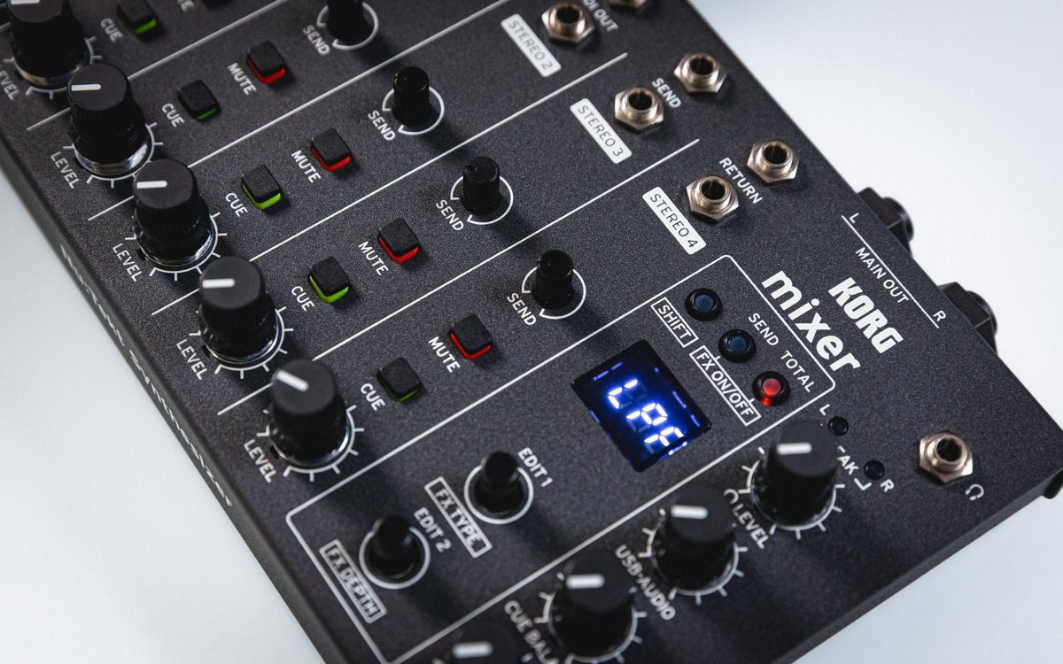 新製品】 #KORG Nu-Tectシリーズから、新しく組み立て式のミキサー