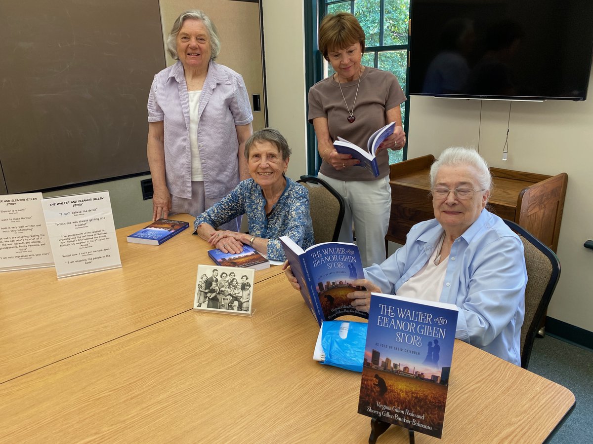 authorvpoole's tweet photo. History coming alive! 📖✨ A wonderful moment from the Pohick Church book sale, seeing The Walter and Eleanor Gillen Story spark smiles across generations. Huge thanks to everyone who stopped by the table to support and chat! ❤️

#TheWalterAndEleanorGillenStory #BookSale https://t.co/ggYiCfxOoU