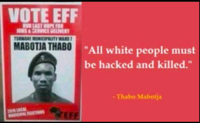 VindicePatriot's tweet photo. "No genocide" in South Africa.. https://t.co/VH1ZgqeYrb