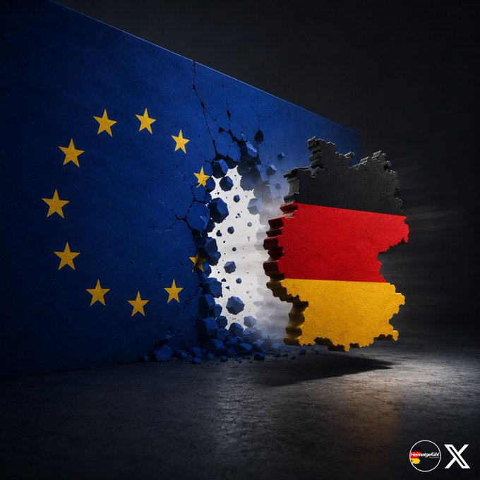 KoenigWirklich's tweet photo. Deutschland muss aus der EU austreten.

DEXIT – jetzt!

#Chatkontrolle https://t.co/zjLqLOvzwx