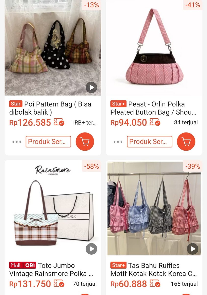 minoritac's tweet photo. Korean vibes on point! 🇰🇷🤎 Tas pattern dengan motif cantik yang bikin OOTD makin kece. Cocok buat daily look maupun ngedate. 💐

a thread https://t.co/cB6lMIphrt