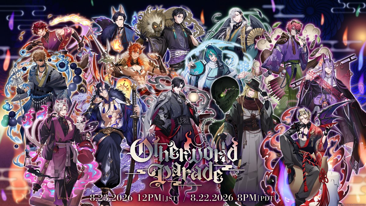 fsp_english's tweet photo. 【👻Otherworld Parade Live Concert Ticket Sales👻 】  

Summer 3D Live Concert, Otherworld Parade Live Concert Ticket Sales START!!

🕗Live Concert
JST: August 23, 2026, 12:00 PM 
PDT: August 22, 2026, 8:00 PM  

🎟️Concert Ticket Sales 
Sales Period: 
July 9 – September 27, 2026 (PDT) / July 10 – September 27, 2026 (JST) 

■English
https://t.co/dBQQdonKwC
■日本語 
https://t.co/3lBaCcSYIK 

🎟️Concert Ticket Price  
6600 JPY (tax included)  
System fees are not included(660 JPY per ticket) 
Archived viewing included