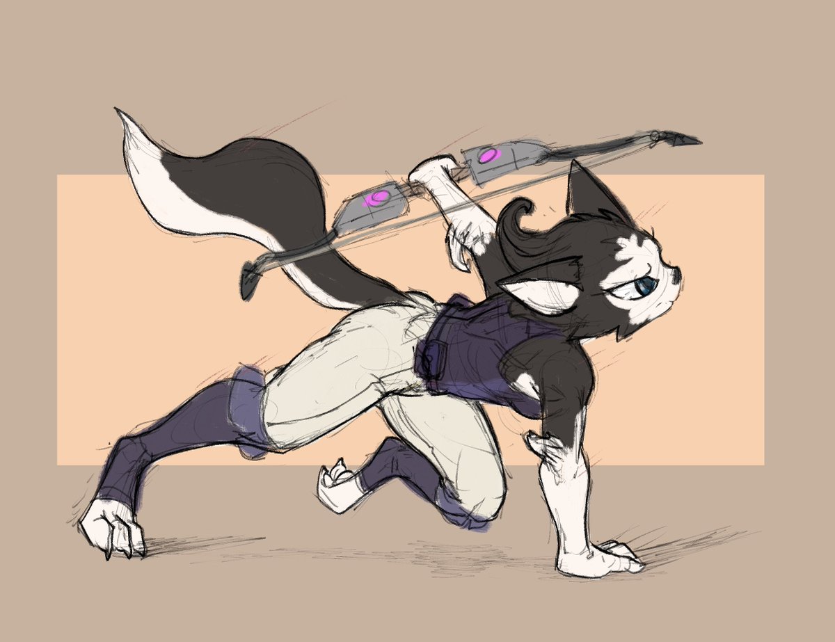 Chamma_retsuden's tweet photo. FLEET, being cool. Which is very easy for her.

Thought about the good folk @/AlexanderConus, when drawing this. So I turned it into their husky Fleet https://t.co/IYNiu60cEz