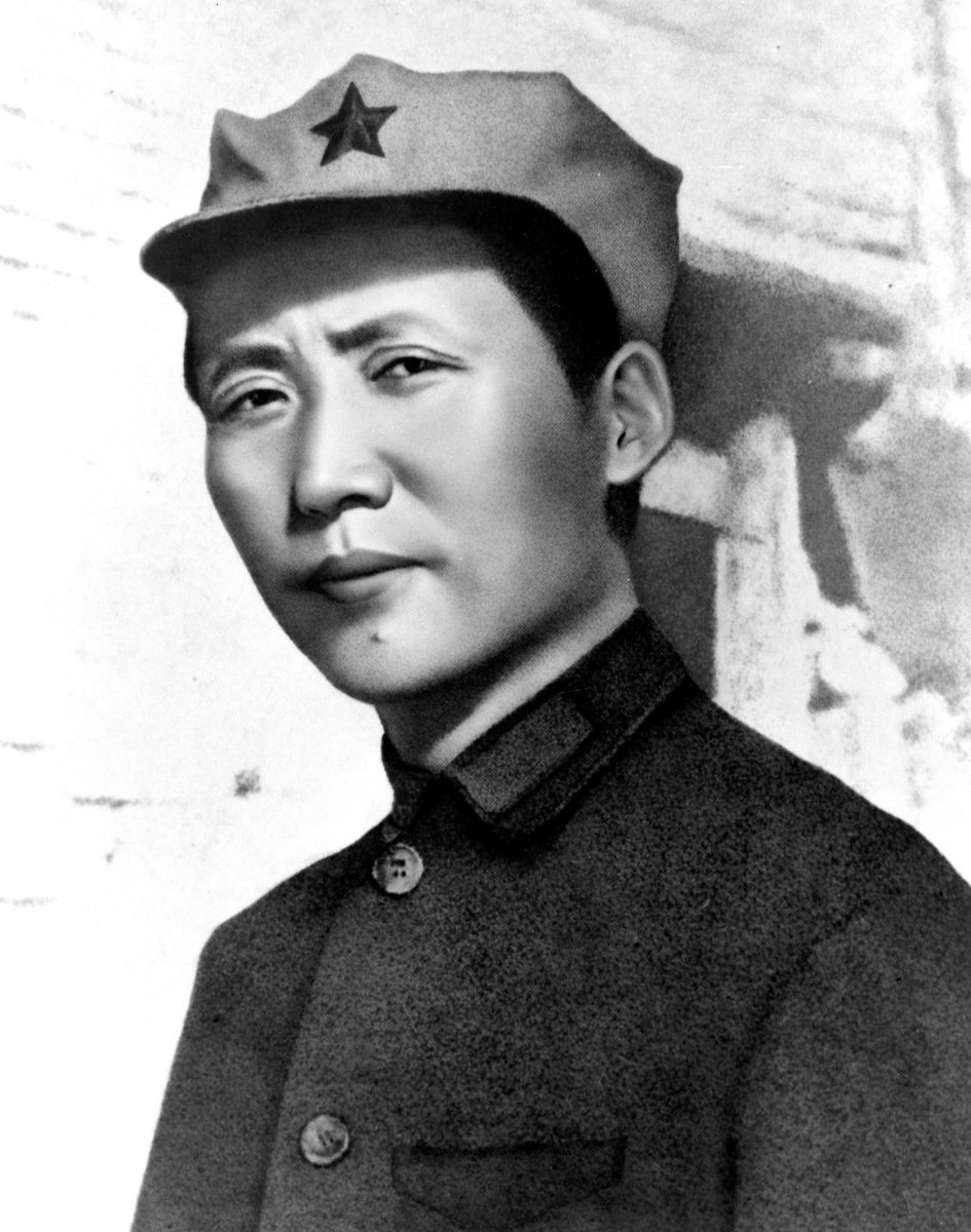 ZhaiXiang5's tweet photo. On July 13, 1936, yes, around this time 90 years ago, a young American journalist, introduced by Soong Ching-ling (宋庆龄), widow of Sun Yat-sen who founded the Republic of China, defied enormous political pressure from Chiang Kai-shek (蒋介石)'s government and broke through layer after layer of obstruction to reach a small place in northern Shaanxi called Bao'an (保安), now the County of Zhidan (志丹) under Yan'an (延安).

He had come to interview a group Chiang Kai-shek had branded as "bandits"-people outsiders were warned they might not come back alive from meeting.

That same day, he met Mao Zedong (毛泽东).

To him, Mao looked like Lincoln.

In the days that followed, the young American, Edgar Snow, interviewed Mao and other Chinese Communist leaders again and again. He and Mao talked deep into the night, many times, inside a cave dwelling that was far from spacious.

The next year, Snow published Red Star Over China.

It was not just a book of reportage. It was one of the first works to introduce Mao Zedong, the Chinese Communists, and their ideas to the outside world in a serious, direct, and vivid way.

The book caused a sensation around the world.

More importantly, it changed the way many people outside China understood the Chinese Communists.

He insisted on photographing Mao Zedong, and asked him to put on a Red Army cap (top left). But Mao's own cap was old, soft, and collapsed out of shape. So Snow took off the brand-new military cap from his own head and placed it on Mao's.

It fit perfectly.

Snow kept that cap for the rest of his life. After his death, his family donated it to the National Museum of China.

In 1937, when Snow's wife went to Yan'an for interviews, she brought the photograph to Mao. Looking at it, Mao laughed and said:
"I never imagined that someone as untidy as me could look this good in a photograph. Thank you, Comrade Snow."

That photograph would later become one of the most iconic images of Chairman Mao, known in almost every Chinese household.

Yet most people still do not know it was taken by an American.

Red Star Over China did not merely record history. It changed history. Snow mattered not because he sympathized with the Chinese revolution, but because he entered northern Shaanxi as a true journalist-curious, skeptical, and professionally alert.

For so many readers, the most convincing thing was never that "he liked China." It was that he saw China, and was willing to tell the world honestly what he had seen.

At the beginning of 1941, Chiang Kai-shek was not only fighting the Japanese. He turned his guns on his nominal allies-the Communist-led forces. Snow reported the truth in the New York Herald Tribune.

Chiang got furious. Snow's press credentials were revoked. In February, he was forced to leave China and return to the United States.

Chiang's sister-in-law, Soong Ching-ling personally came to the airport to see him off. "You will come back. We think of you as a younger brother. You belong to China."

Snow replied that his body was leaving, but his heart remained in China. On February 24, shortly after Snow returned to the United States, he was received by President Franklin D. Roosevelt at the White House.

FDR greeted him with humor: I came to know you by reading Red Star Over China. You must be quite a China hand by now. Today, I'd like to be the reporter and interview you. How does that sound?”

Snow was disarmed by the president's warmth and ease.

Roosevelt asked what was really happening in China and how did the Chinese people think of Americans.

Snow answered that Chiang Kai-shek was a dictator-intelligent, but incapable. Chiang did not understand what the Chinese people truly needed, nor did he know how to govern for them.

In this, Snow said, Chiang was very different from Mao Zedong. China was an agricultural country. Peasants made up the overwhelming majority of its people. A man who did not understand the peasants could not govern China.

As for the Communist-led army, Snow told Roosevelt he had never seen a more heroic force: Their morale remained high. From generals to ordinary soldiers, they were confident of victory. Compared with the US military, their material conditions were almost nothing. But they had their own strategy and tactics. Their guerrilla warfare left the Japanese constantly on edge.

Roosevelt listened closely, and agreed.

In May 1944, during his second meeting with Edgar Snow, Roosevelt told him that promoting reconciliation between the Nationalists and the Communists had become an established policy of the United States.

Washington, FDR said, would also send a military observer mission to Yan'an.

On September 29 that same year, Roosevelt told his aides that he hoped to meet Snow again, or have lunch with him soon (top right). On October 11, the White House called Snow's home, only to learn that he was abroad.

In early March 1945, Roosevelt met Snow for a third time.

He told Snow that the United States intended to elevate China's international status, placing it alongside the United States, Britain, and the Soviet Union, because China was too important, and America could not afford to lose China.

He also told Snow that the American observer mission in Yan'an had been treated with courtesy and respect, and that Washington was considering direct assistance to the Chinese Communists.

A little more than a month later, Roosevelt died suddenly.

As I have written before, FDR had a remarkably favorable impression of the Chinese Communists. He had even corresponded with Mao Zedong. His conversations with Snow also reveal a little-known but strikingly perceptive judgment about China.

Had Roosevelt lived longer, the history of China-US relations might have taken a very different path. Then came Truman, and he messed it all up.

MacArthur would later discover that he, too, could be Trumaned.

The Chinese never forget an old friend. In 1951, just two years after the CPC came to power in China, the Chinese government wrote to Edgar Snow, inviting him to visit and offering to cover his travel expenses.

Snow declined. He believed that accepting money might compromise the objectivity of his reporting.

In 1960, Snow finally returned to China for a visit that lasted nearly five months. On October 1, the National Day, he stood atop Tiananmen.

When he met Mao Zedong again, Mao greeted him:
"Long time no see."

Snow replied:
"Twenty-one years."

Then he joked: since then, your cave dwelling has expanded quite a bit.

Mao answered:
"But you and I have not changed."

Snow looked around and said:
"But China has changed completely."

On October 22, Mao invited Snow to his home at Zhongnanhai (中南海) for dinner (bottom left). The two men ate together and talked for nine hours.

Mao told him this was the first time since 1949 that he had spoken with an American.

China was going through a period of great hardship at the time. Snow noticed that Mao left the meat for his guests, while eating none himself.

But during that trip, what struck Snow most was not Mao. Not Tiananmen. It was an ordinary Chinese college student.

Her surname was Jiang.

She asked Snow: The United States has 200 military bases overseas. Why do young Americans tolerate this?

Snow's response was to prevent Communist invasion.

The young woman looked at him and asked, word by word:
"Have the Communists occupied Hawaii?"
"Have Chinese planes flown over American skies?"
"Have Chinese troops marched into Canada or Mexico?"

Snow fell silent. More than sixty years later, those three questions still hit hard.

In 1964, Snow visited China again. On January 9 the following year, Mao Zedong invited him to dinner at the Great Hall of the People. History has a funny way of rhyming: President Trump also came to China this May, and both Zhongnanhai and the Great Hall of the People were once again part of the story.

By then, China-US relations were already extremely tense. But Mao told Snow that he regretted the historical forces that had cut off contact between the Chinese and American peoples. But Mao did not believe the two countries would ultimately go to war, which Mao defined as one of the greatest tragedies in history.

Mao also told him that there was still hope for improving relations between the two countries. But it would take time.

In the summer of 1970, Snow came to China for the last time.

This time, he returned to Yan'an and revisited the cave dwelling where he had first met Mao. That was also where their friendship began.

On October 1, 1970, Mao reviewed the National Day parade from Tiananmen Gate.

Snow not only stood on the tower. He stood right beside Mao (bottom right).

Close to two months later, the photograph appeared on the front page of People's Daily, on the day before Mao's birthday.

At a time when China and the United States were locked in Cold War rivalry, yet quietly searching for rapprochement, this was a signal.

A signal sent to one man far away in Washington: Richard Nixon.

Most of the world did not understand it. Kissinger did.

On December 18, Mao and Snow met for the last time.

They had breakfast together and talked for five hours.

Mao told him this was not an interview. It was a conversation between old friends.

He said he had read Snow's reports, including those with which he disagreed. But he did not expect everyone to agree with him on everything.

"You have the right to keep your own views," Mao told him, "and to make your own independent judgments."

That was what made Snow different from many foreign observers. He neither demonized China nor romanticized it. What he tried to do was understand why China had become what it was.

He was not a foreign friend who only praised China. He had his own judgment. He kept his right to criticize.

China respected him not because he always agreed with China, but because he endeavored honestly to understand it.

During that meeting, Mao also revealed to Snow that he was prepared to invite Nixon to Beijing.

At that moment, only four months remained before Ping-Pong diplomacy would break the ice between China and the United States.

Only one year and two months remained before Nixon would set foot in Beijing. And only one year and two months remained before Edgar Snow would leave this world.

In 1971, Edgar Snow was diagnosed with pancreatic cancer in Switzerland.

Mao Zedong invited him to come to China for treatment, promising that he would receive the country's best medical care available. China even prepared a carefully arranged hospital room for him, along with first-class plane tickets for his entire family.

Snow declined the invitation. But China still sent a medical team to Switzerland to care for him.

They did more than treat his illness. They prepared a special diet for him, cooked the Chinese food he loved, and sat with him in conversation, doing everything they could to bring this old friend a little less pain, and a little more warmth, in the final days of his life.

On February 15, 1972, Edgar Snow passed away.

Less than a week later, Nixon arrived in China. Snow did not live to see the ice between China and the United States finally break.

But in truth, he had already helped break it. From Roosevelt to Nixon, Snow stood in one of the most difficult and most necessary places in the world: between China and the United States.

His life proved that history is not changed only by presidents, generals, and diplomats. It is also changed by those willing to cross through prejudice, enter unfamiliar lands, and tell the truth about what they see.

He helped the world see China more honestly. And he helped China remember an American who truly wanted to understand her.