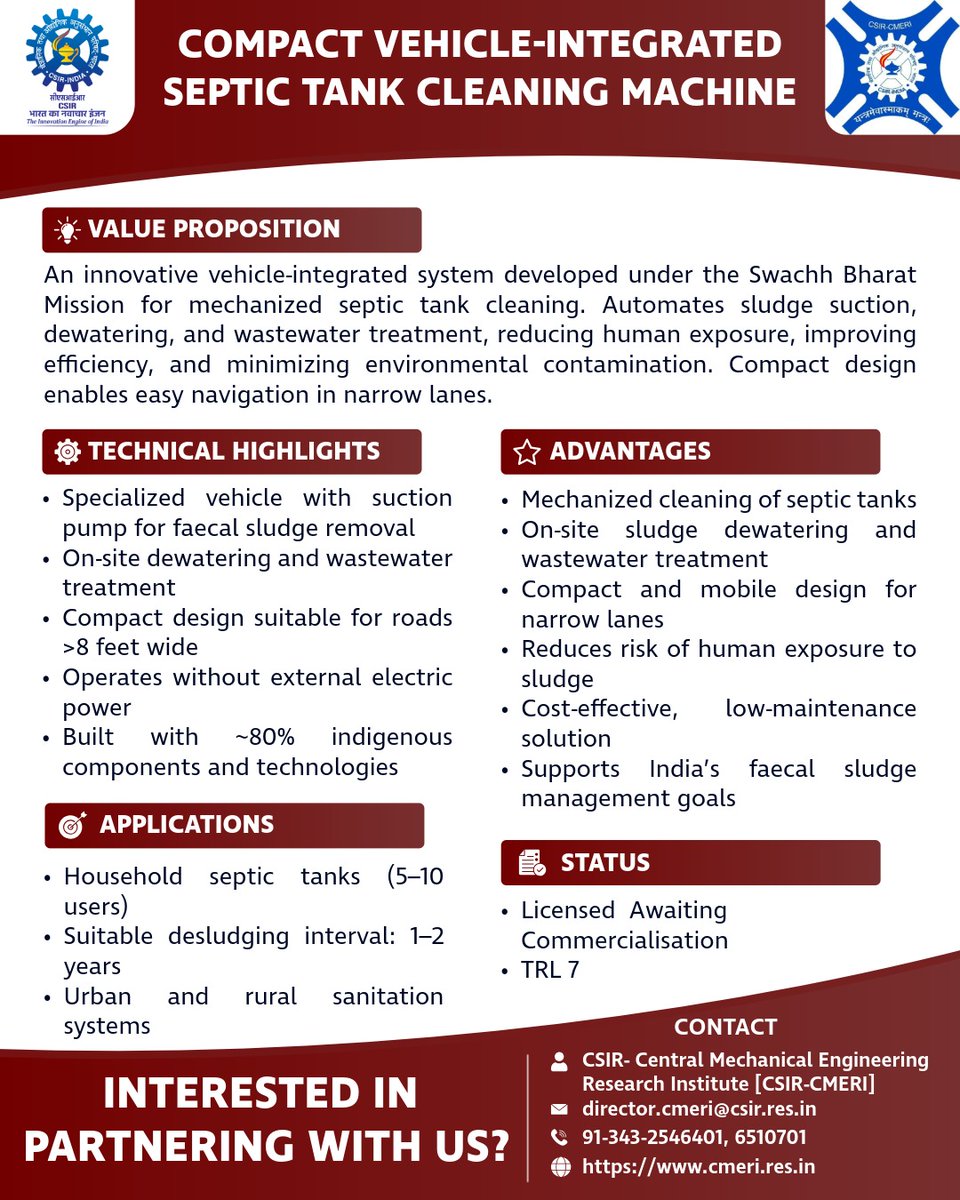 CSIR, India tweet media