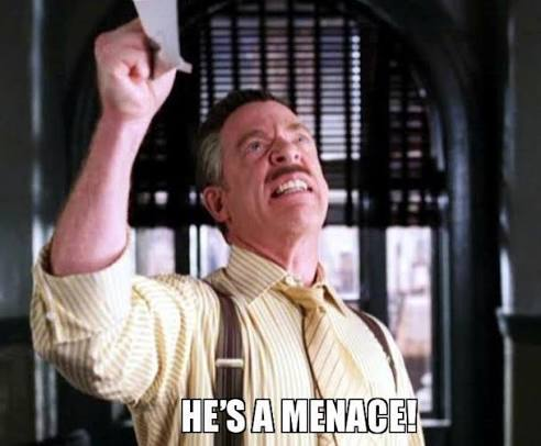 MisaelSaenz28's tweet photo. @KezMR_ Rivlas made me hate spiderman https://t.co/rLUctpOeQz