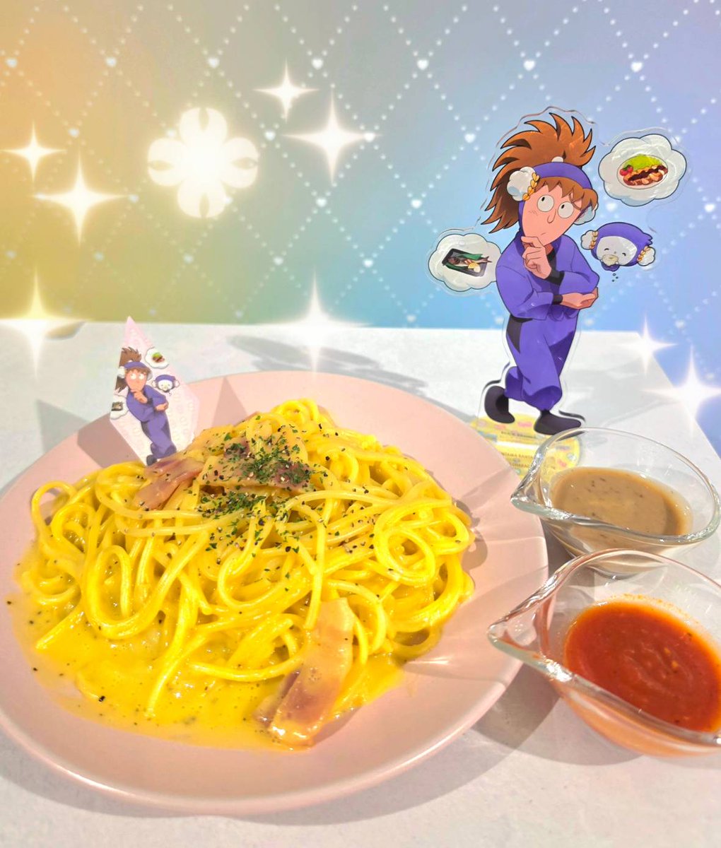AMOCAFE_池袋(7/2~8/2『忍たま乱太郎×サンリオキャラクターズ』カフェ