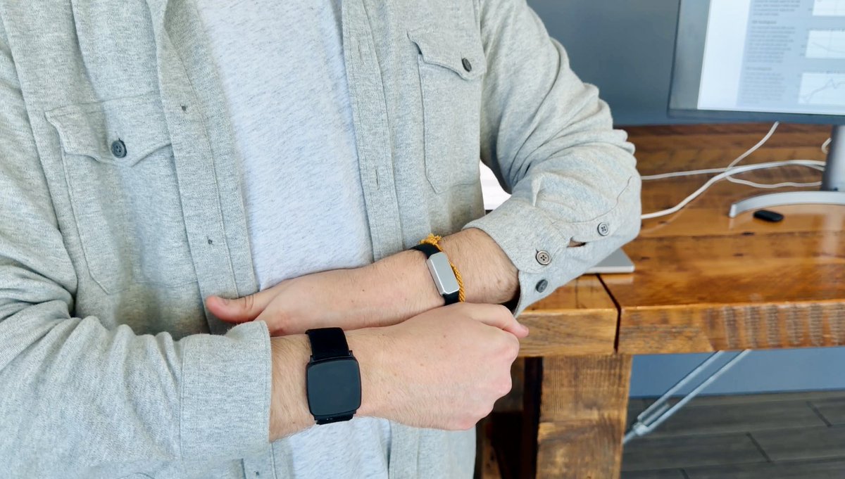 duhahigginson's tweet photo. I was lucky to see the @Fort wearable in action today at @Equinox optimized. 

Great to hear @mirandanover speak about the mission and inspiration behind the product! 

also sampled the @drinkone_ lemon electrolytes, all I could taste was Himalayan salt lol https://t.co/tbg2LWLPtq