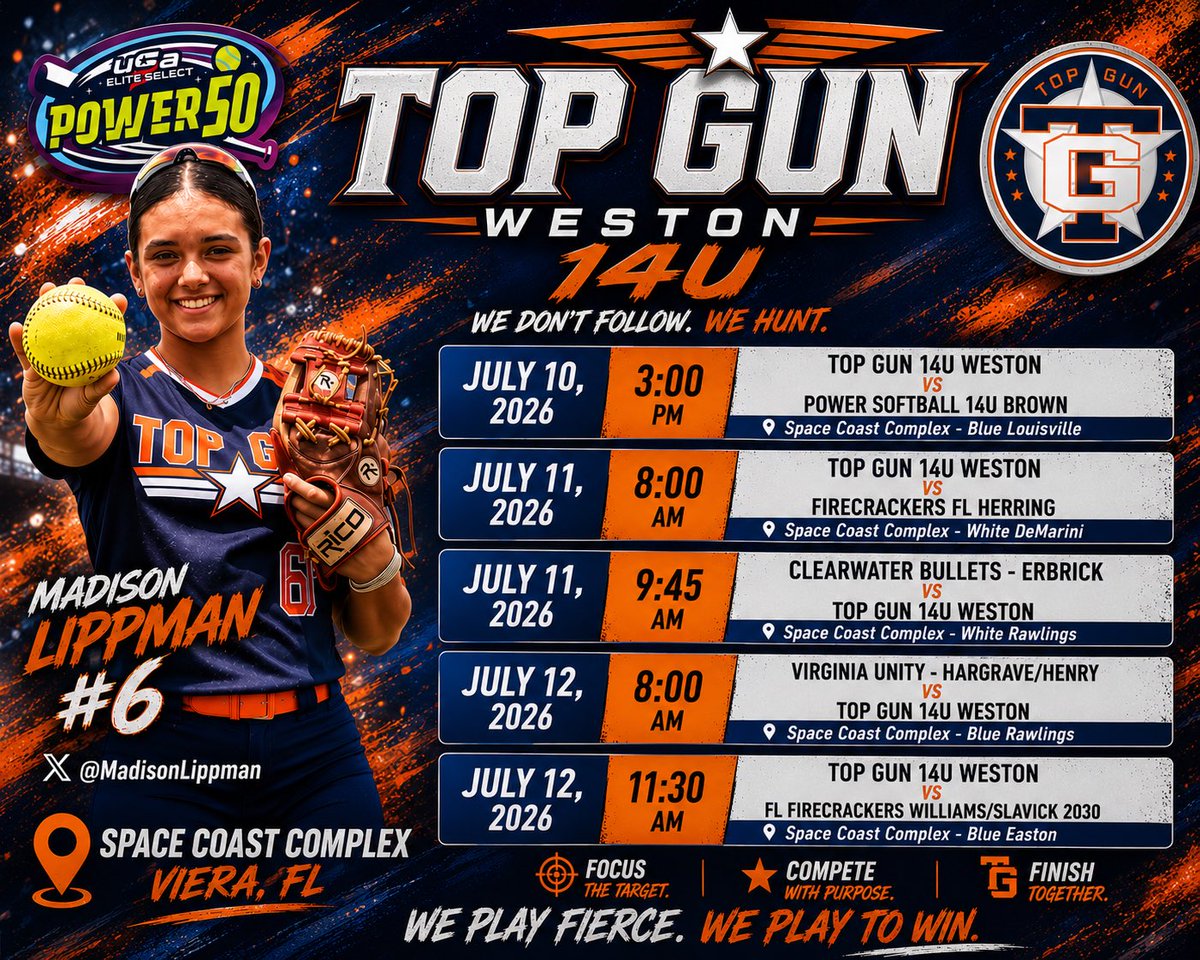 MadisonLippman's tweet photo. 2026 Space Coast Power 50 (Backwards K) 
July 10-12, 2026 - Viera, FL

#whoismadisonlippman https://t.co/JclQTDaZyX