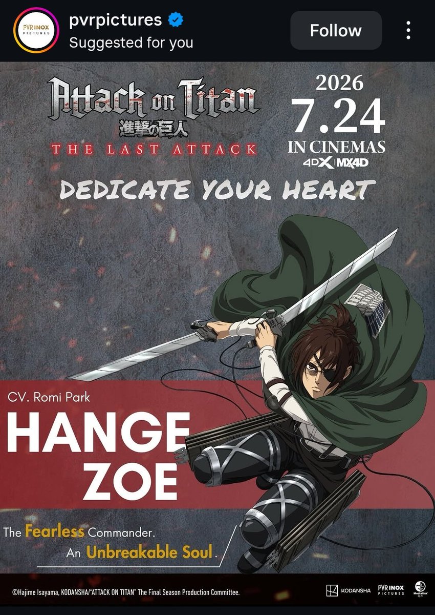 TskEdt19's tweet photo. Let's go! The time has finally come. Hange-san—the fearless commander, the unbreakable soul.❤️🥺
#hangezoe #attackontitan 
#Hange #aot #snk https://t.co/M49oDIdrjw