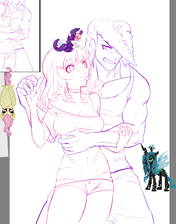 numelfan666's tweet photo. danganronpa yume commission wip >_<!!!!11!! https://t.co/MkyojX5TtM