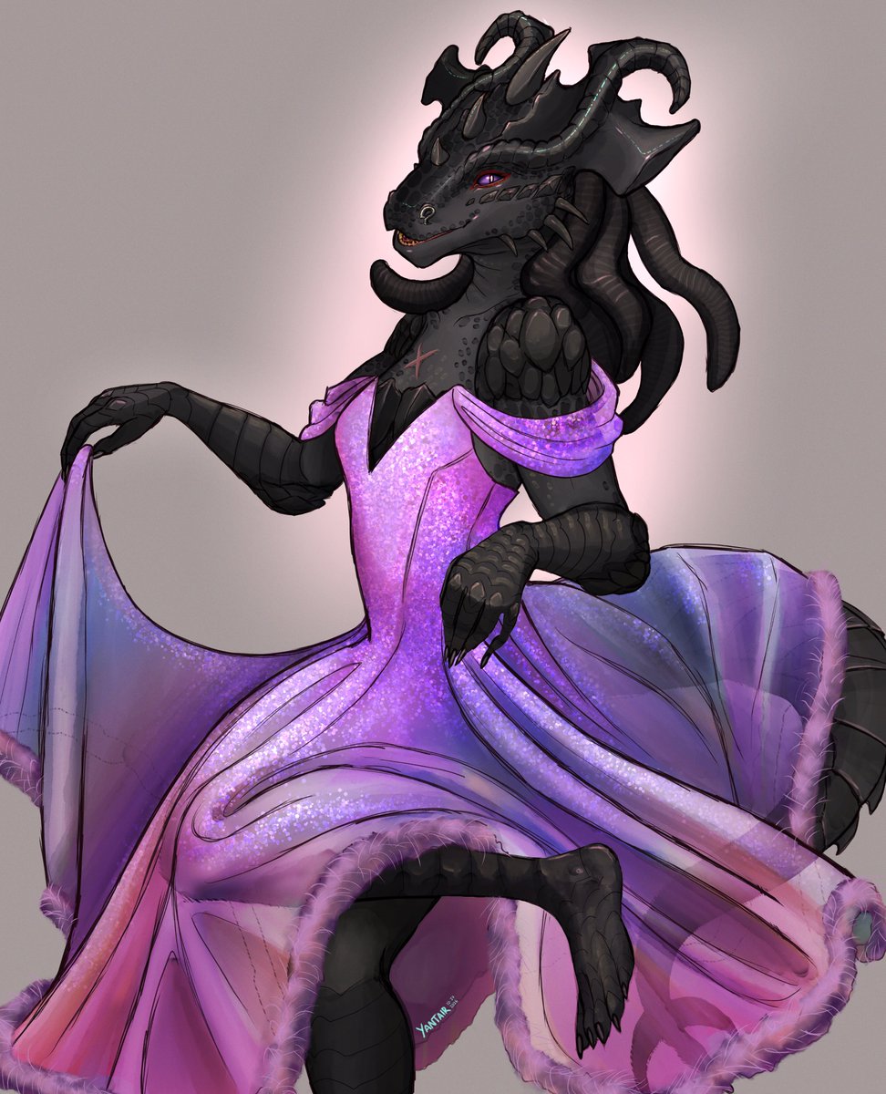 yantair's tweet photo. Artfight attack (5) Springfox02's Dragonborn OC, Apep #artfight #bg3 #digitalart https://t.co/EBFY1EJn7Q