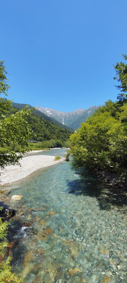 crosscub2019's tweet photo. 上高地🏞️はやはり天気が良いと最強すぎて優勝です🏆
#上高地 https://t.co/67mpyZLWc3