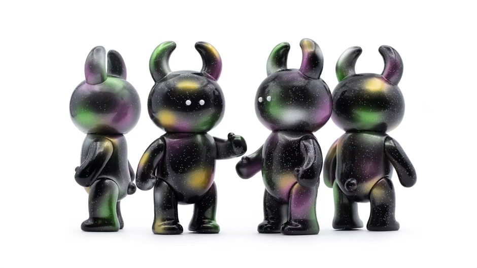 アドベンチャーウアモウ スタンダードギャラクシー　宇宙色 ソフビ　白目 📢再入荷のお知らせ スタンダードギャラクシー アドベンチャーウアモウ