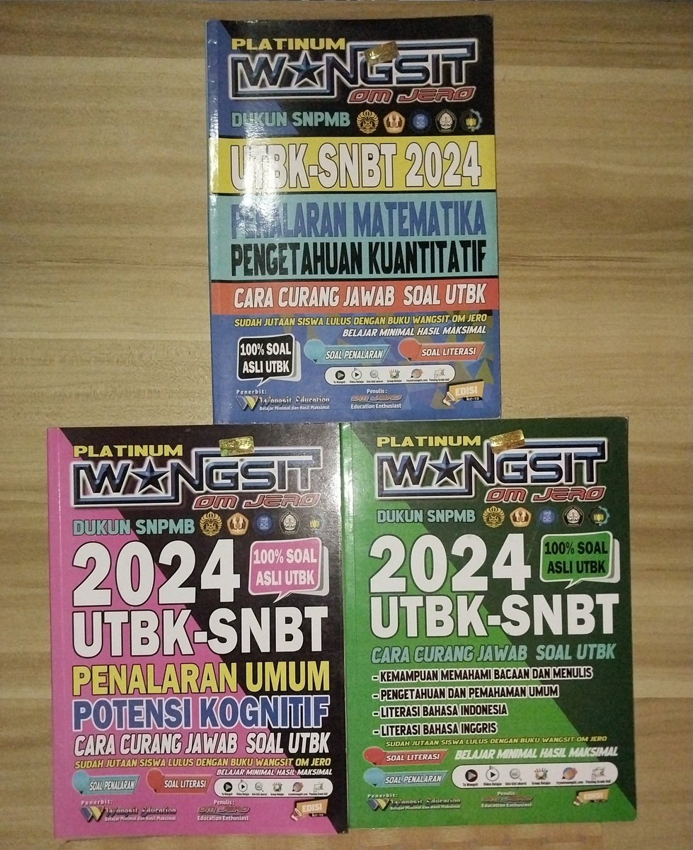 ialoveski's tweet photo. #wts dom jakarta, free buku-buku ini untuk setiap pembelian akun TO
https://t.co/QLTT4K8SRa https://t.co/Is70lJAkme