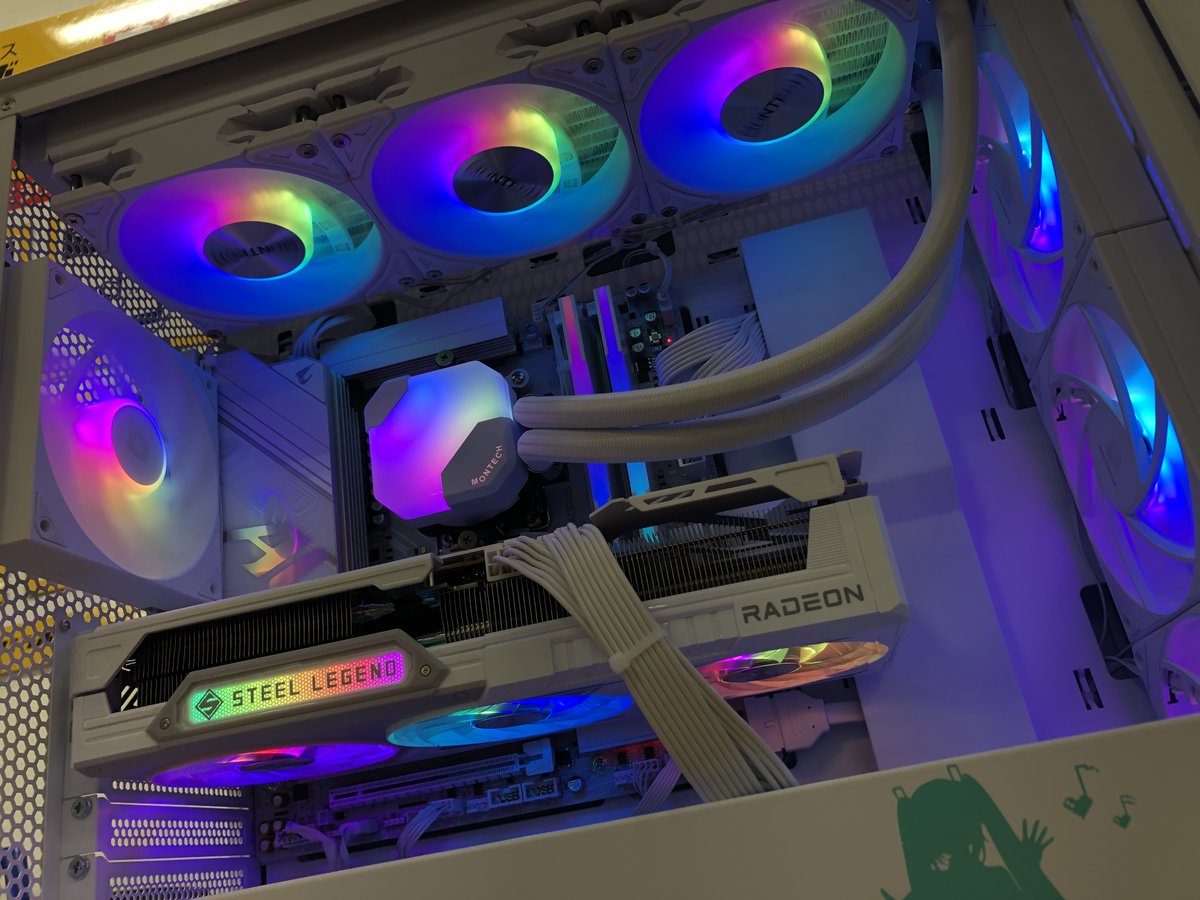 お客様ご依頼の #組立代行 PCが完成‼️ 🚀 #AMD Ryzen 7 9700X