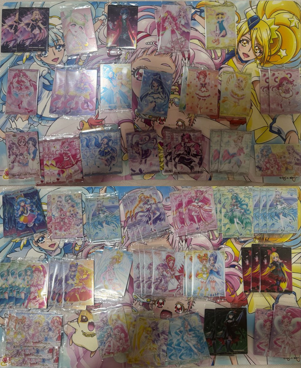 sakuramochimo2's tweet photo. プリキュア ウエハース 交換

求）エクレール（何枚でも）
コネクト（1枚）
9弾以前のカード（なんでも）

出） 写真のもの

明日梅田で手渡し（恐らく午後）
もしくは郵送

アルカナ及びHR以外とのHRは1：3でお願いしたいです！ https://t.co/wSP6IEqHVZ