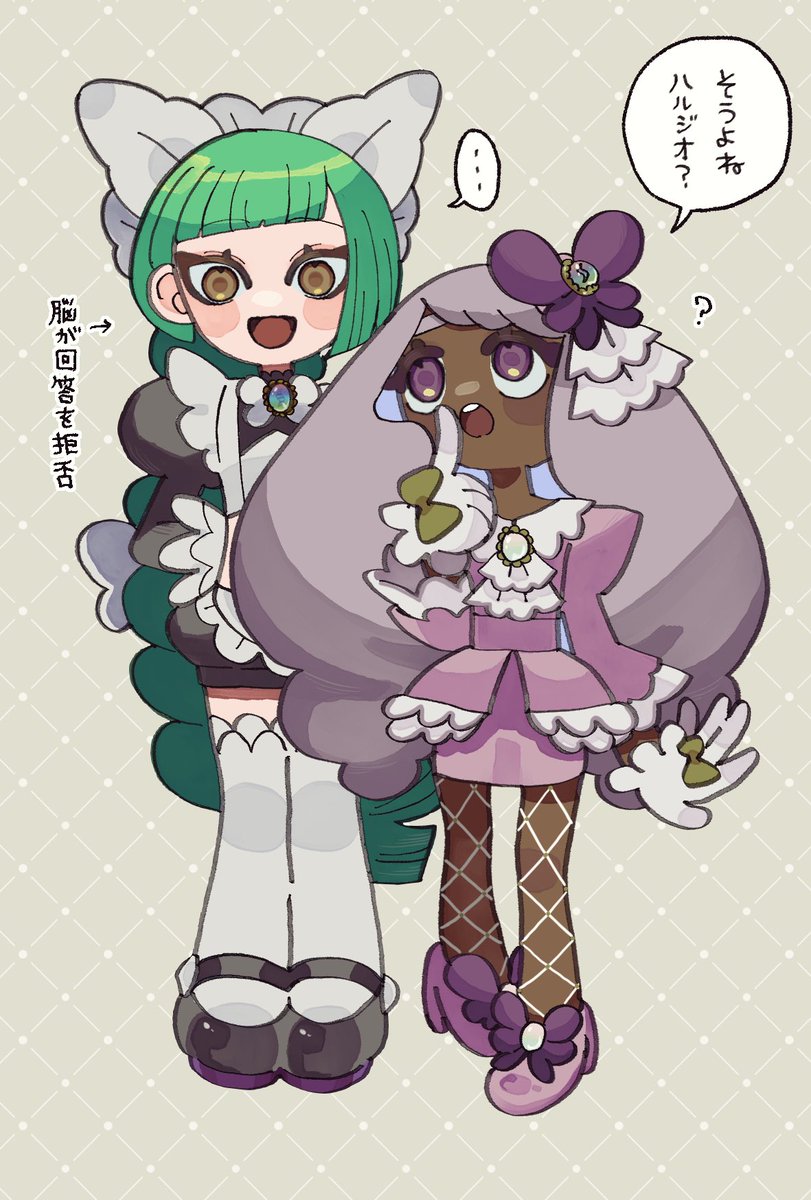tenseiSSAN's tweet photo. おまけのユカハルもどき https://t.co/KvJcVyu513