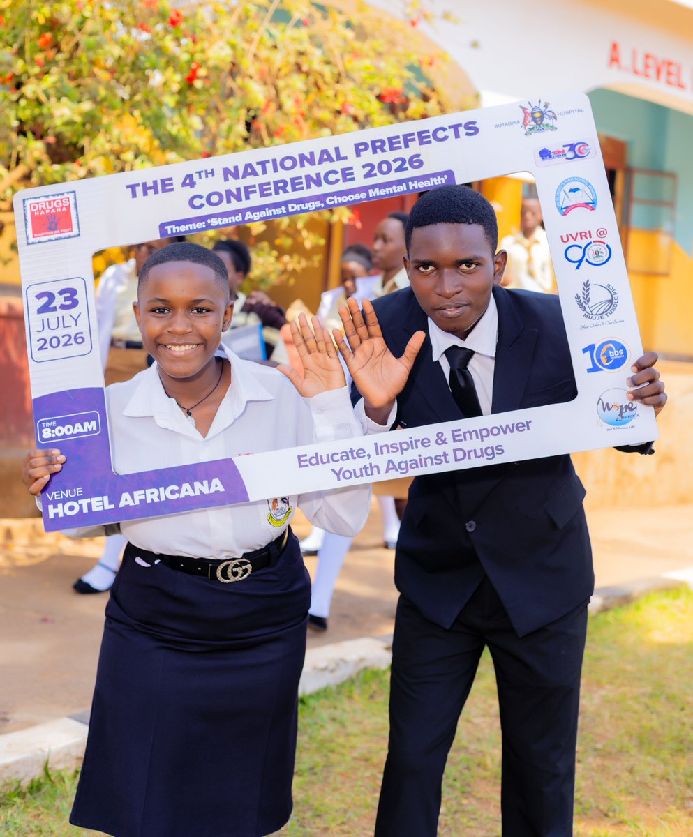 annssebunya's tweet photo. Young Leaders #Sthenryscollegegangu are raising their voices
We are proud to see student leaders taking a stand against drug abuse and promoting mental health awareness.
#Drugshapana #Butabikahospital #Cbsfm #BBSTV #UgandaVirusResearchInstitute
#MtsthenryshighschoolMukono https://t.co/n2YpPMyNod