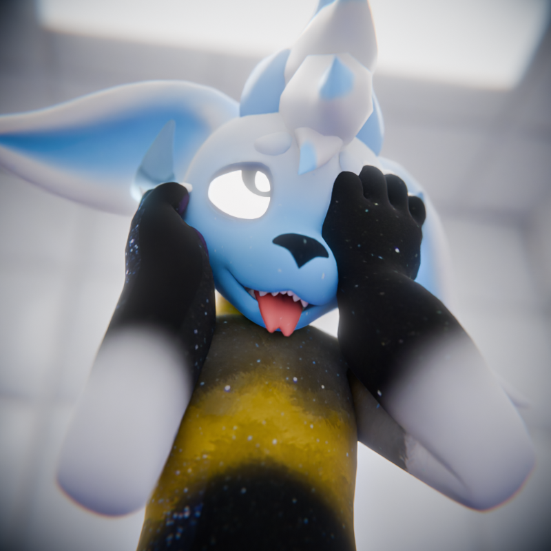 HornyFishKit's tweet photo. Seems like this slime is getting a bit too curious, well Starry is enjoying it at least~

commission i got from @impliqued :333 https://t.co/HTpiupHCe7