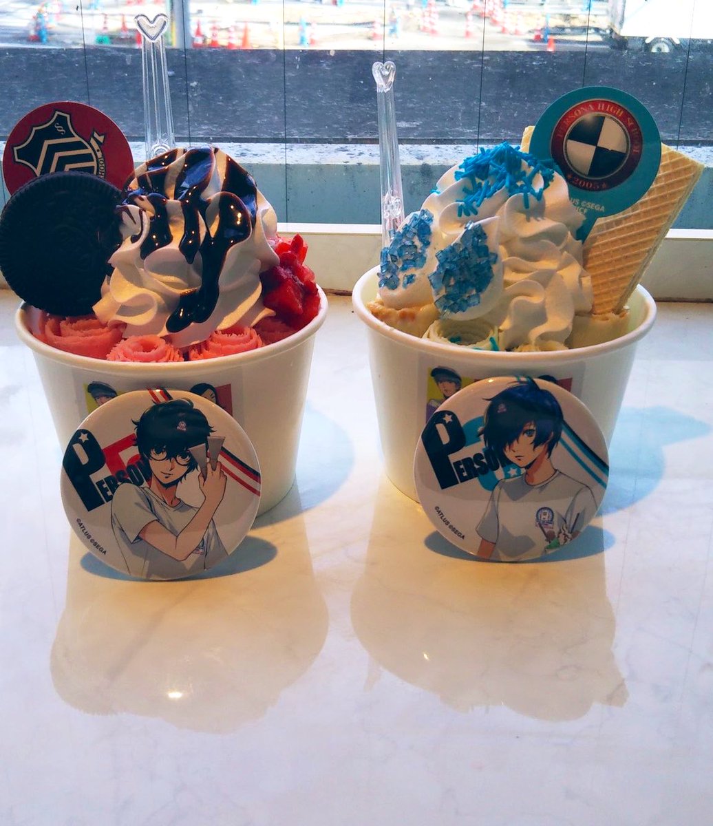これ地味にランダム缶バッジを2個だけ買って、食べたナンバリングと