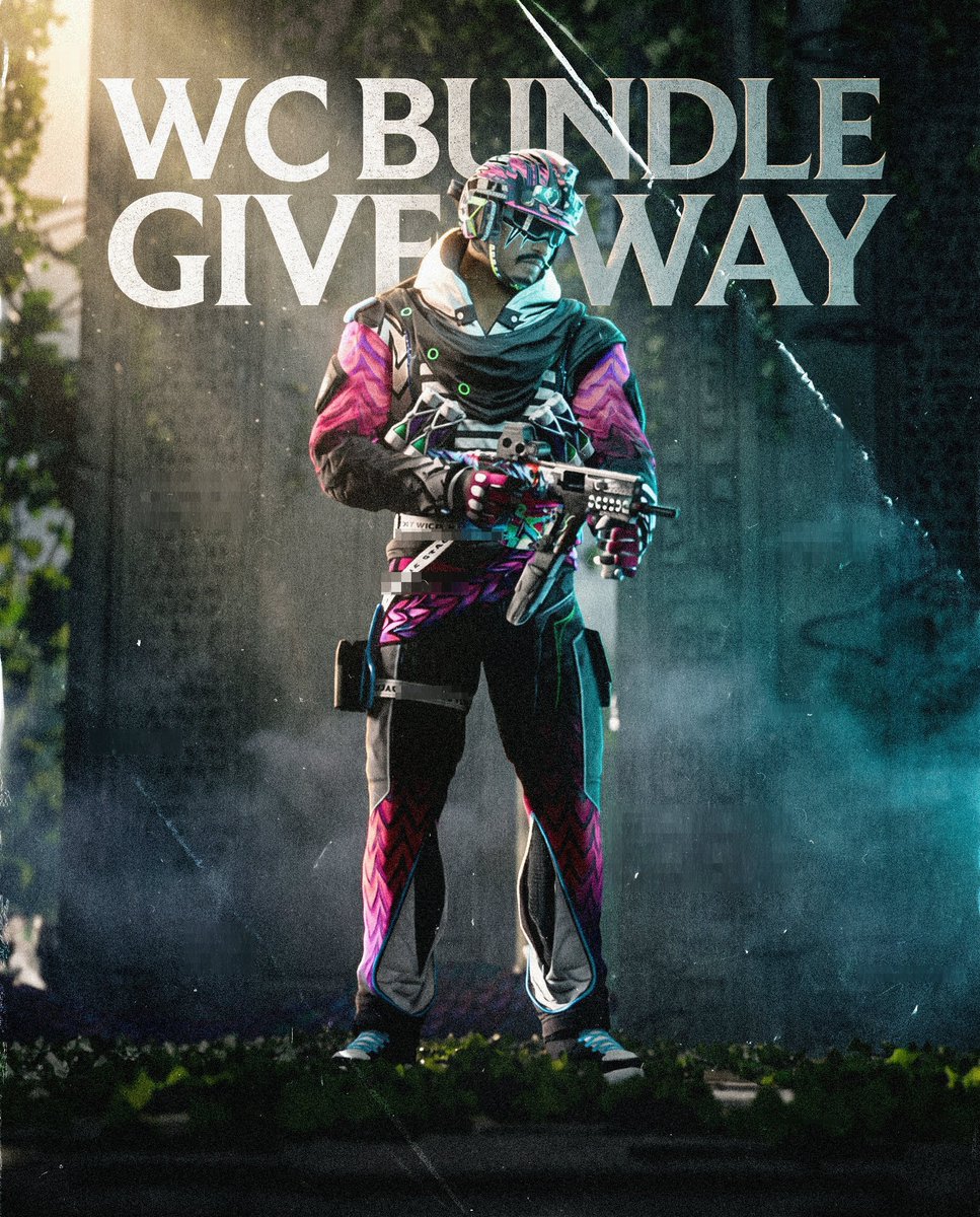 SpikerR6's tweet photo. Introducing the 2026 Wildcard Goyo Skin
To celebrate I am giving away 1 Code!
To Enter:
🔥Follow @Wildcard_GG
🔥Follow @SpikerR6
🔥RT this post https://t.co/NN5TGFPuQB